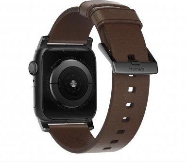 Nomad Pasek Skórzany do Apple Watch 38/40mm Brown Black (NM1A3RBM00)