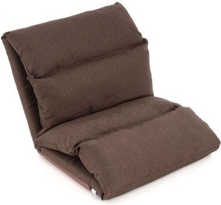 Twójpasaż 52X65X60Cm Brązowa Rozkładana Sofa Podłogowa Krzesło Podłogowe Lounger