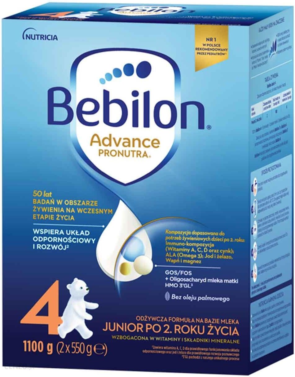  Bebilon Advance 4 Mleko modyfikowane po 2 roku życia 1100 g