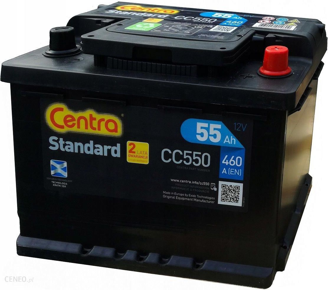 Centra Standard Cc550 12V 55Ah 460A (P+)