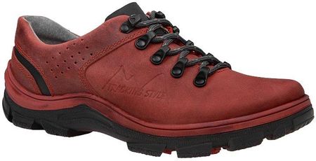 Półbuty buty trekkingowe KORNECKI 5329 Czerwone