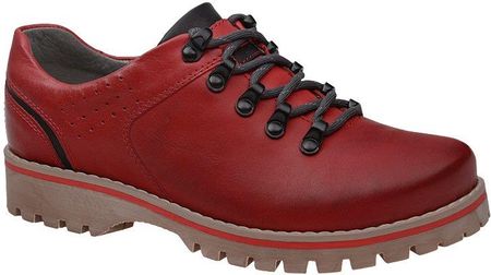 Półbuty buty trekkingowe KORNECKI 5330 Czerwone