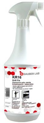 Sauber Lab Kr16 Grill Fix Środek Do Usuwania Plam Z Tłuszczu I Przypaleń - 1 L