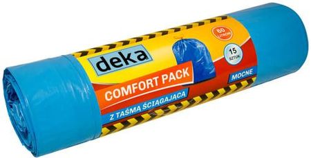Deka Worki Comfort Pack Mocne Niebieskie Z Taśmą 60L A15 D3000105 