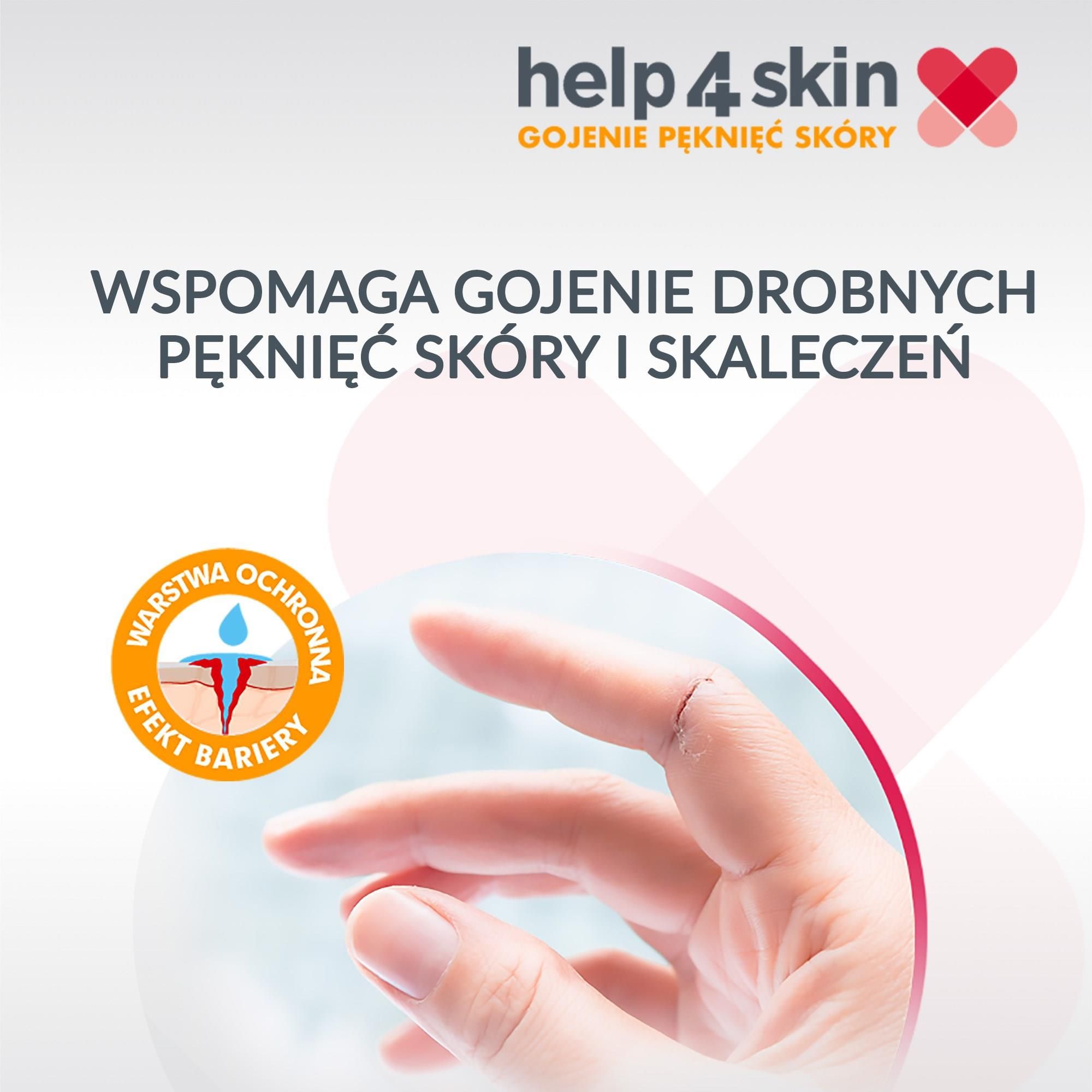 Help4Skin Gojenie pęknięć skóry plaster w żelu 7 ml - zdjęcie 5 Help4Skin Gojenie pęknięć skóry plaster w żelu 7 ml