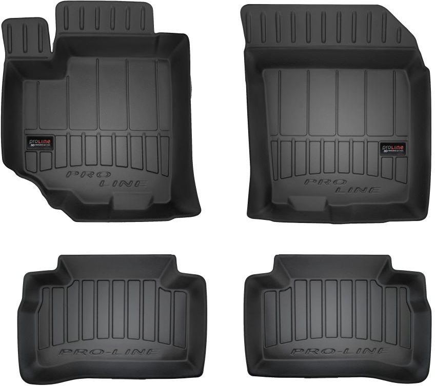 FROGUM Tappetini Gomma Auto Set 4 Pezzi - Nero, Anteriori E Posteriori Per Suzuki Vitara (LY) - 2