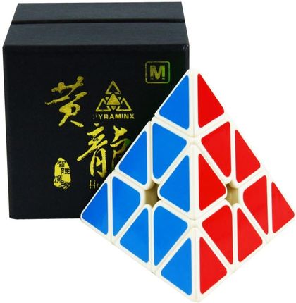 YuXin HuangLong Magnetic Pyraminx White