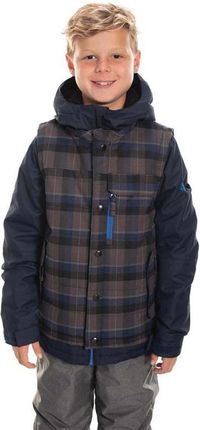 686 Scout Insulated Jacket Navy Plaid Clrblk Nvpl