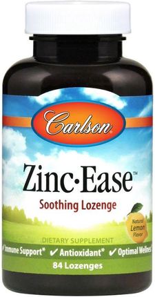 Carlson Cynk Do Ssania - Zinc-Ease Soothing Lozenges 84 Tabl