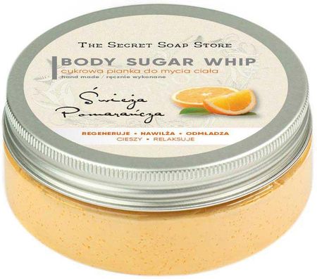 The Secret Soap Cukrowa Pianka Do Mycia Ciała Świeża Pomarańcza 200 Ml