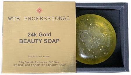 Wtb Professional 24K Gold Beauty Soup Mydło Do Rąk Twarzy I Ciała 100G