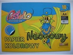 Zdjęcie Papier Samoprzylepny Neonowy A4 10 Kolorów Pas-3320 - Buk