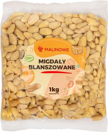 Malinowe Migdały Blanszowane 1kg