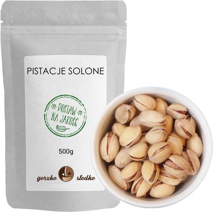 Gorzko & słodko Pistacje Solone Prażone 500g