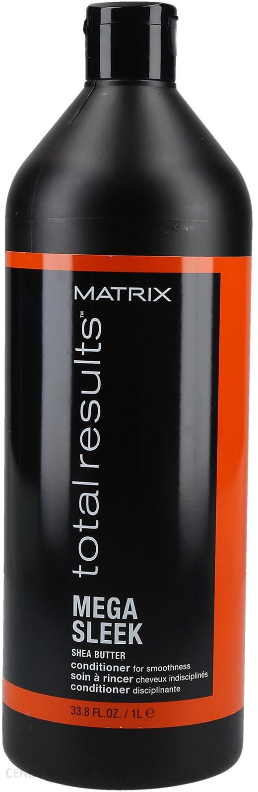 Matrix Total Results Mega Sleek Odżywka Wygładzająca Zapobiegająca Puszeniu Włosów 1000Ml