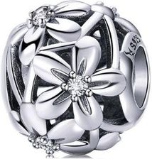 Valerio Charms Kwiaty Cyrkonie (Bead079)