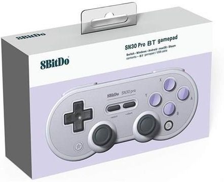 Gamepad 8bitdo Retro Sn30 Pro Classic Bluetooth Nintendo Switch Ceny I Opinie Ceneo Pl