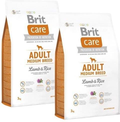 brit care adult medium breed lamb rice