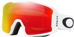 Oakley Line Miner Xm Matte White Prizm Snow Torch Iridium Oo7093 09