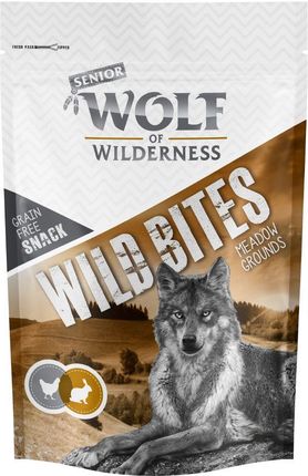 Wolf Of Wilderness Wild Bites Senior Meadow Grounds Królik 180G