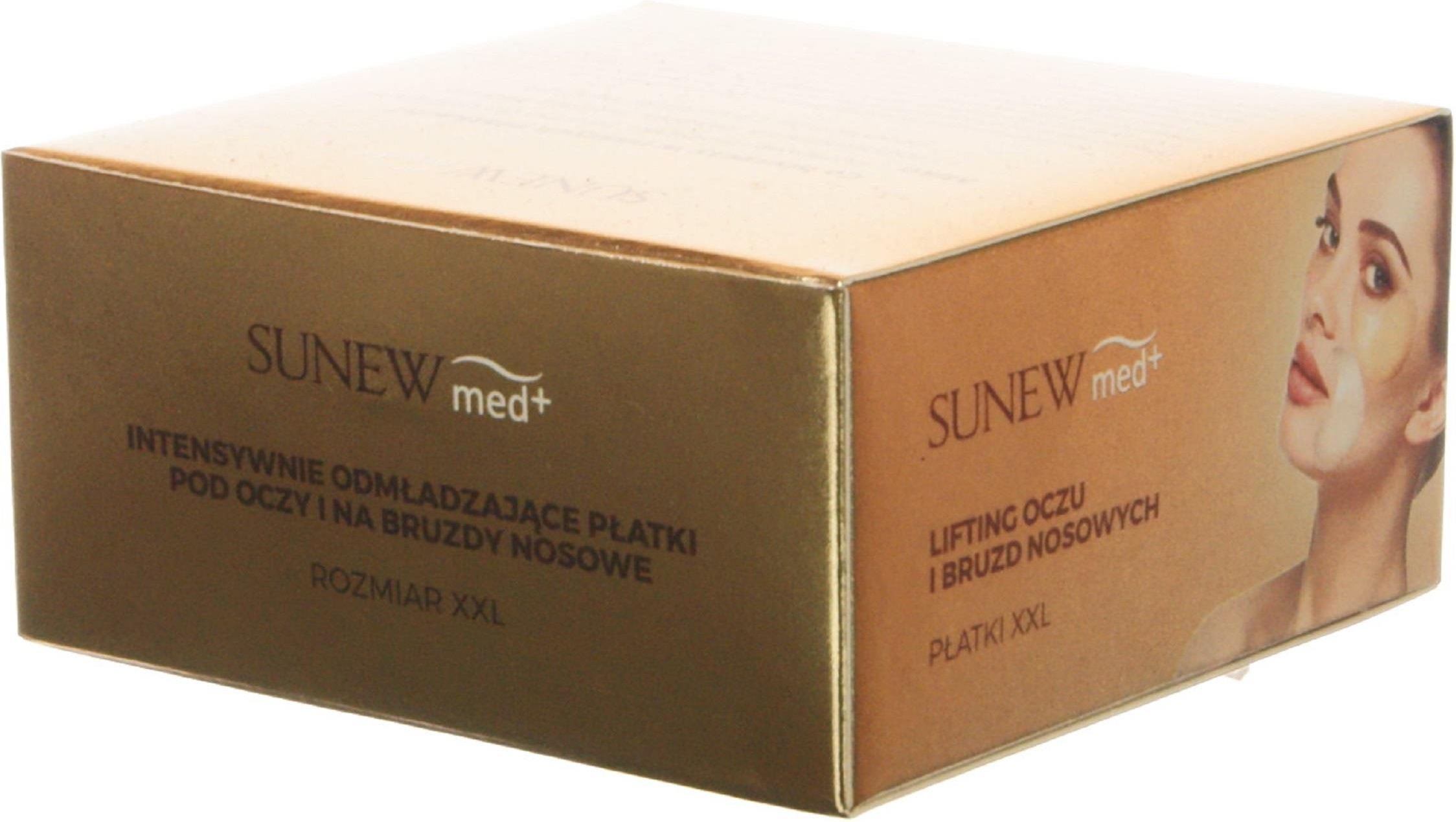 Sunewmed Płatki Pod Oczy I Na Bruzdy Nosowe Rozmiar XXL 60szt - zdjęcie 3 Sunewmed Płatki Pod Oczy I Na Bruzdy Nosowe Rozmiar XXL 60szt