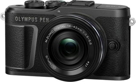 Olympus PEN E-PL10 Czarne + 14-42mm