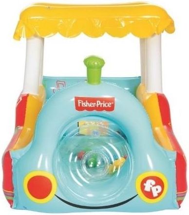 Bestway Fisher-Price Dmuchany Pociąg Z Piłkami 132X94X89Cm