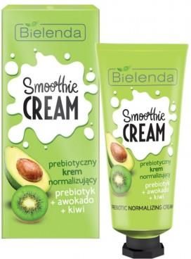 Krem Bielenda Smoothie Cream normalizujący prebiotyczny Awokado + Kiwi na dzień i noc 50ml