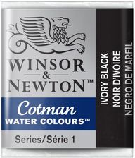 Zdjęcie Winsor & Newton Farba Akwarelowa Cotman Ivory Black Półkostka - Płock