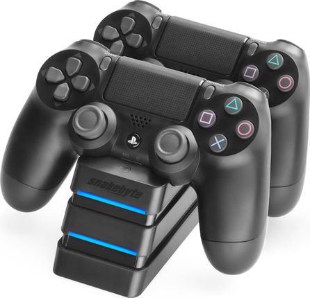 Snakebyte Twin Charge 4 Stacja Dokująca PS4 Czarna