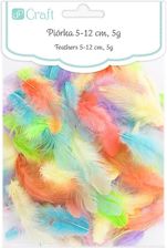 Zdjęcie Dpcraft Piórka Dekoracyjne Kolorowe Pastel 5G (cepi103) - Mińsk Mazowiecki