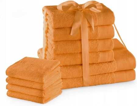 Zestaw ręczników 2*70x140+4*50x100+4*30x50 Pomarań