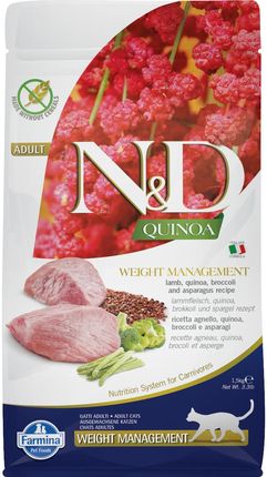 Farmina N&D Cat Quinoa Weight Management 1,5 Kg