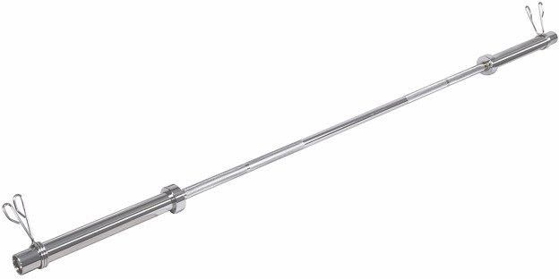 Springos Gryf Prosty Olimpijski 220cm 50mm Zaciski - zdjęcie 7 Springos Gryf Prosty Olimpijski 220cm 50mm Zaciski