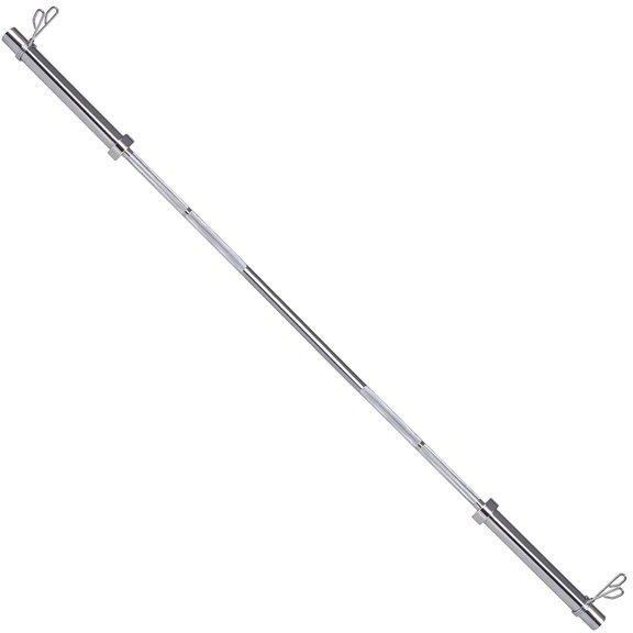 Springos Gryf Prosty Olimpijski 220cm 50mm Zaciski - zdjęcie 1 Springos Gryf Prosty Olimpijski 220cm 50mm Zaciski