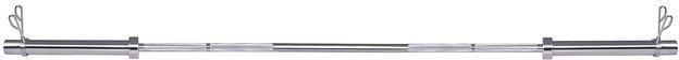 Springos Gryf Prosty Olimpijski 220cm 50mm Zaciski - zdjęcie 2 Springos Gryf Prosty Olimpijski 220cm 50mm Zaciski