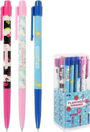 Titanum Długopis żelowy Flamingo niebieski