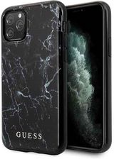 Guess GUHCN58PCUMABK iPhone 11 Pro czarny/black Marble
