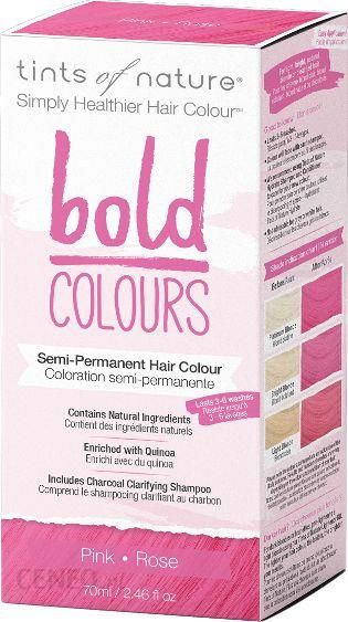 Tints Of Nature Półtrwała Farba Do Włosów Bold Colours Różowa 