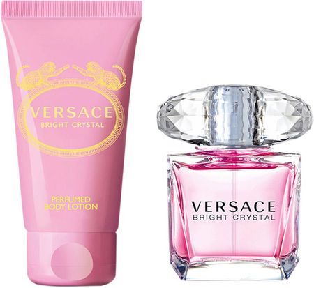 Versace Set Bright Crystal woda toaletowa 30ml + Body Lotion 50ml