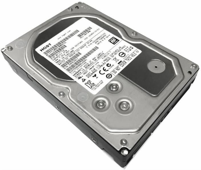 HGST Ultrastar 7K4000 4TB 64MB Cache 7200RPM SATA III (HUS724040ALE641)