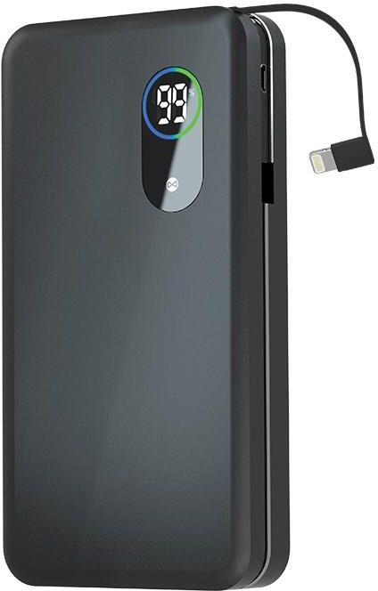 Baseus Elf 20000mAh Power Bank, PD, 2xUSB, USB-C + 65W USB-C Cable (Black)  - MegaDron