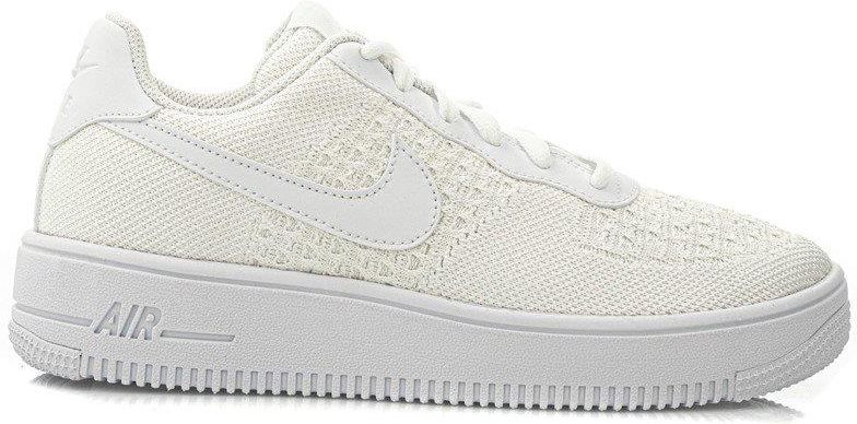 関税込み 海外限定 NIKE Air Force 1 Flyknit 2.0 Buty Nike Air Force 1 Flyknit 2.0 Białe [AV3042-100