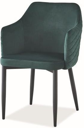 Krzesło ASTOR VELVET zielone