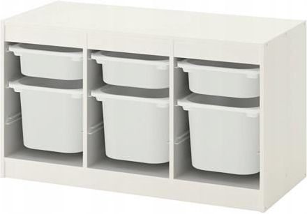 Ikea regał szafka półka Trofast białe