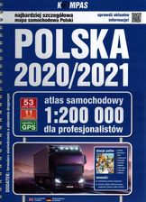 Zdjęcie Polska 2020/2021 Atlas samochodowy dla profesjonalistów 1: 200 000 - Kraków