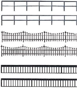 Auhagen żelazne Ogrodzenia i Balustrady w skali H0/TT 42558