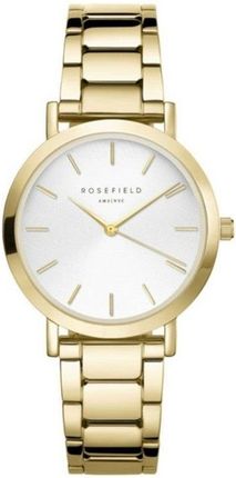 Rosefield The Tribeca White Sunray Steel Gold TWSG-T61 