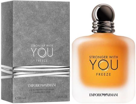 Armani Stronger With You Freeze Woda Toaletowa 100 ml - Opinie i ceny na  Ceneo.pl