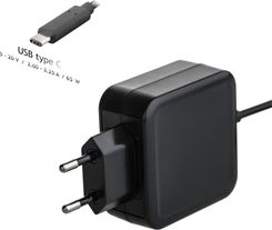 AKYGA ZASILACZ DO LAPTOPA AKY AK-ND-70 ZASILACZ DO LAPTOPA AK-ND-70 20V / 3.25A 65W USB TYPE C 1.2M